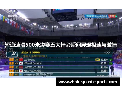 短道速滑500米决赛五大精彩瞬间展现极速与激情